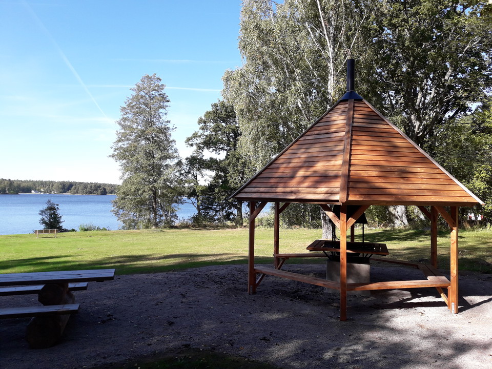 Grillhus för utematlagning