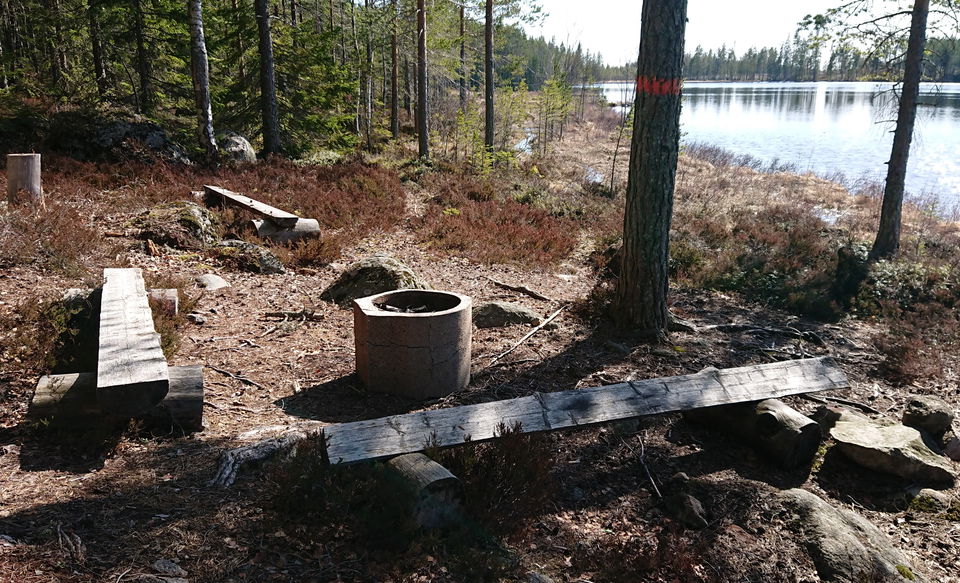 Snåltjärn nedre. Foto Maria Hammarström 2021