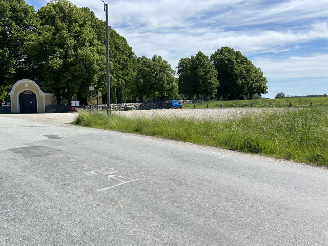 Parkering, Veckholms kyrka