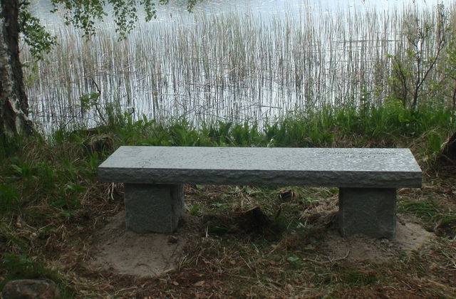 Ekoparksbänk Forsmark