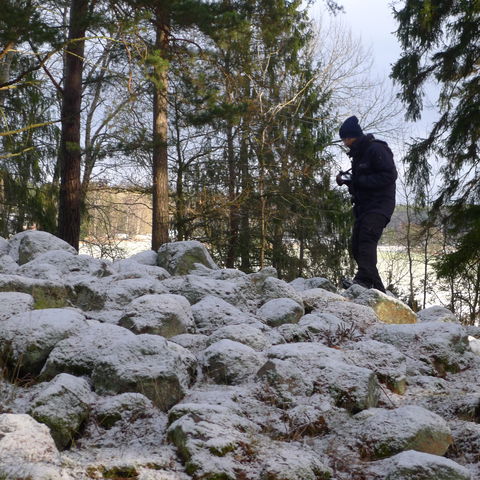 Bronsåldersröse Täby Prästgård