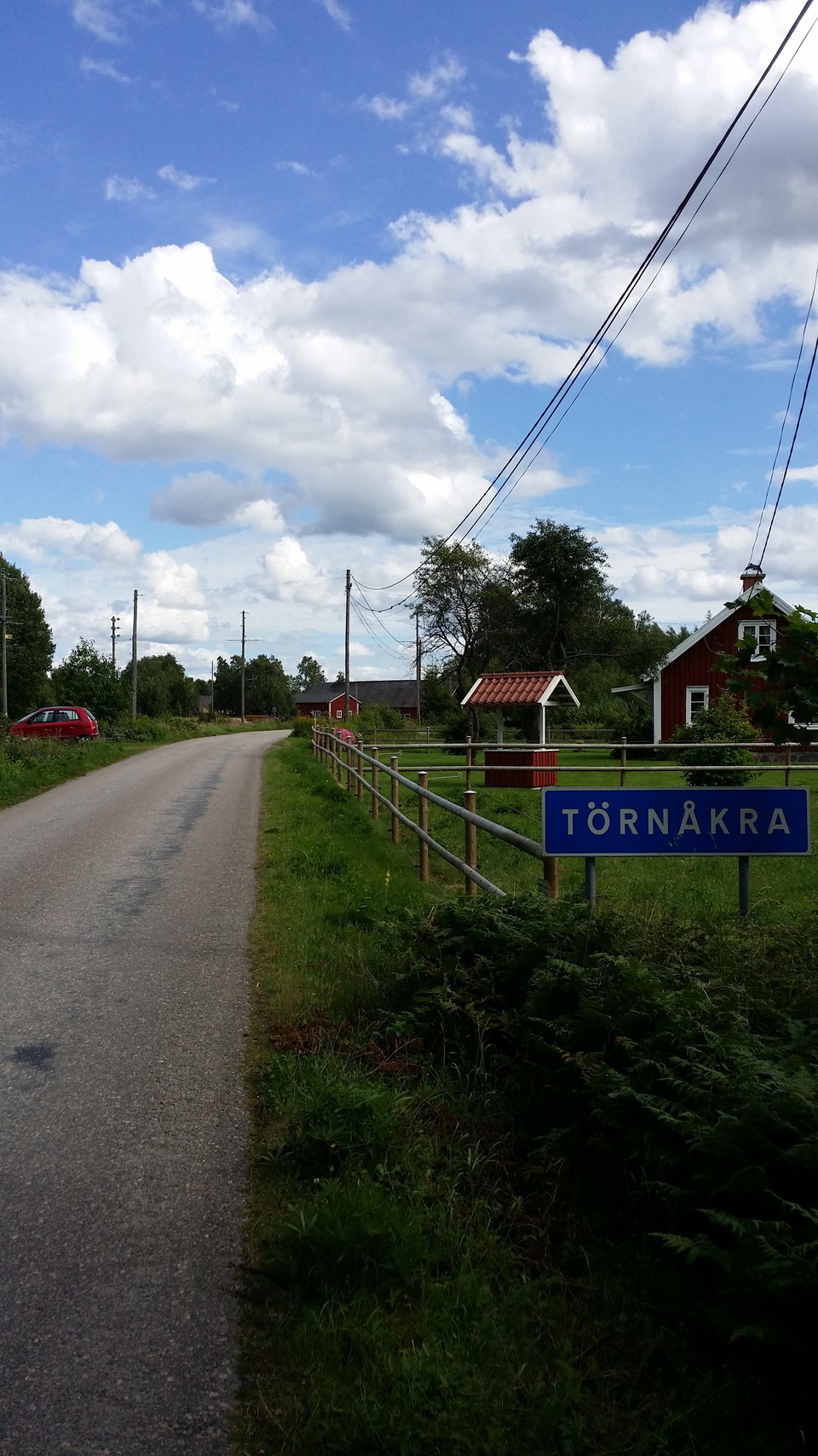 Törnåkra med badplats i Salen