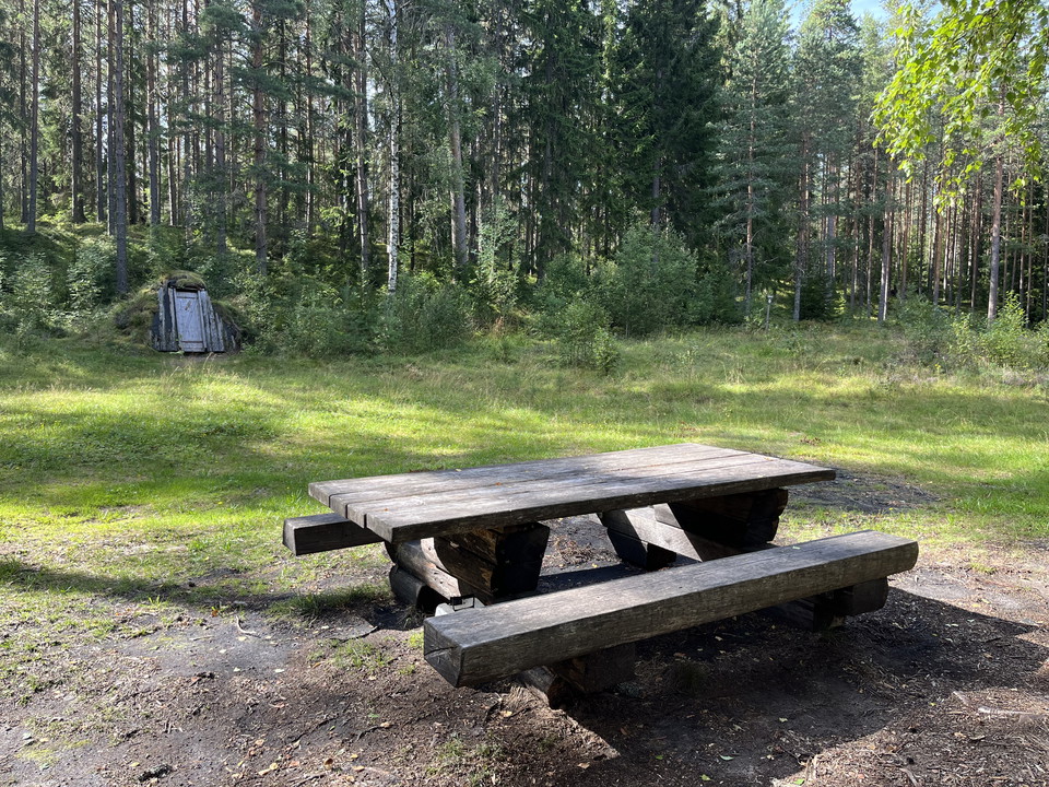 Vy mot rastplats Lumsen