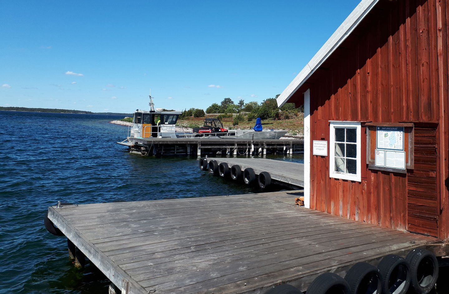 Gästbryggan på Äskeskär