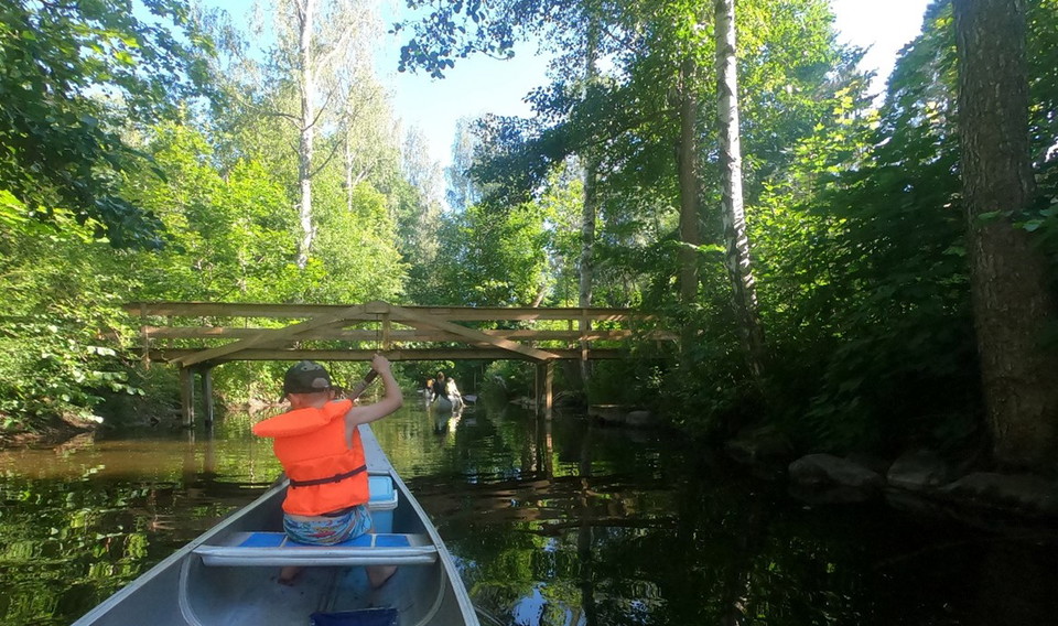 Från Hallingeberg till Skaftet med kanot