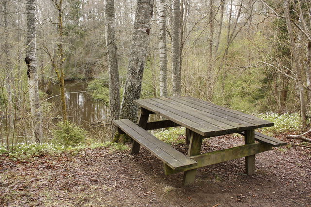 Rastplats, Hårsbäcksdalen