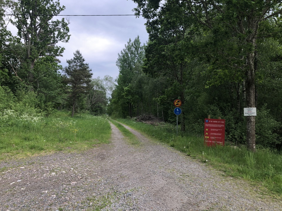 Banvallen mellan Åseda- Sävsjöström