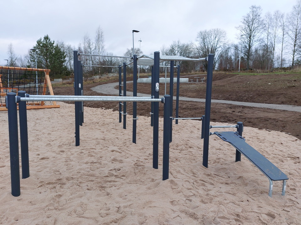 Utegym för hela kroppen