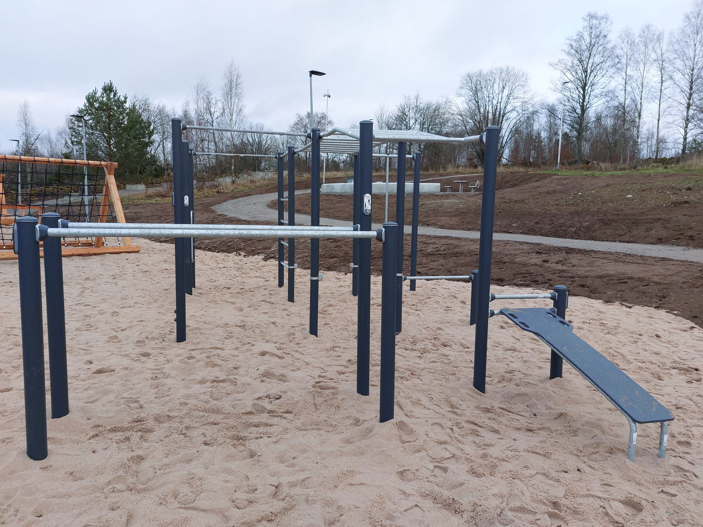 Utegym för hela kroppen