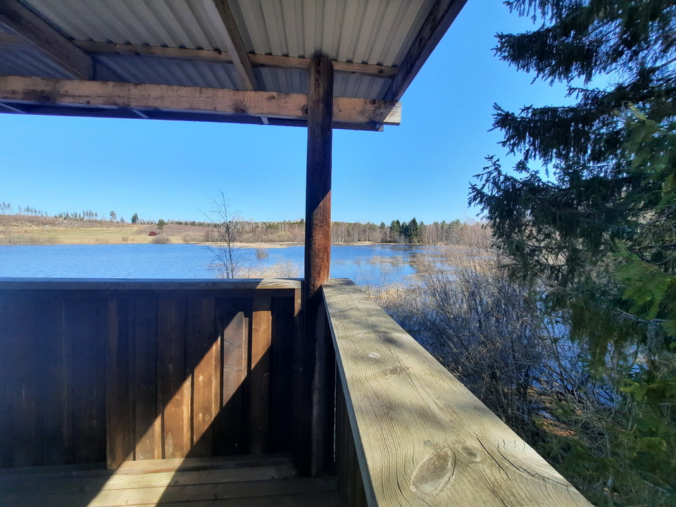 Utsikten från tornet är god