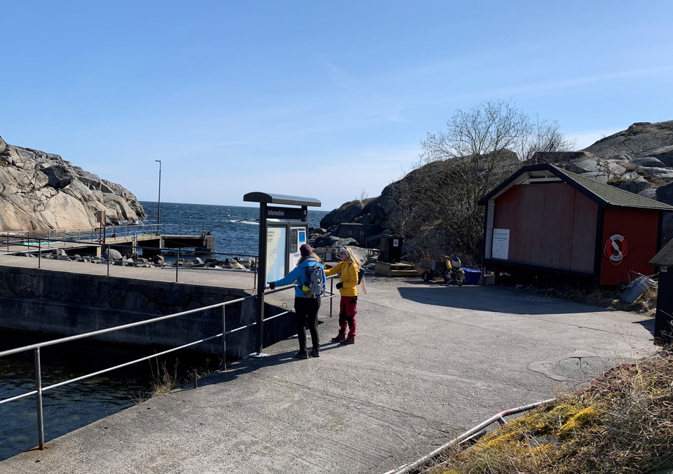 Österhamn på Öja-Landsort. 