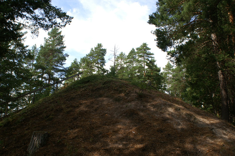 Vindförbergs udde från nedan.