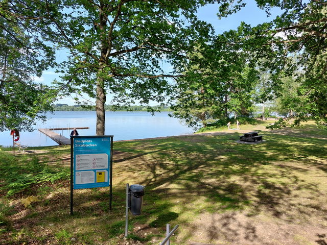 Sikabacken beach