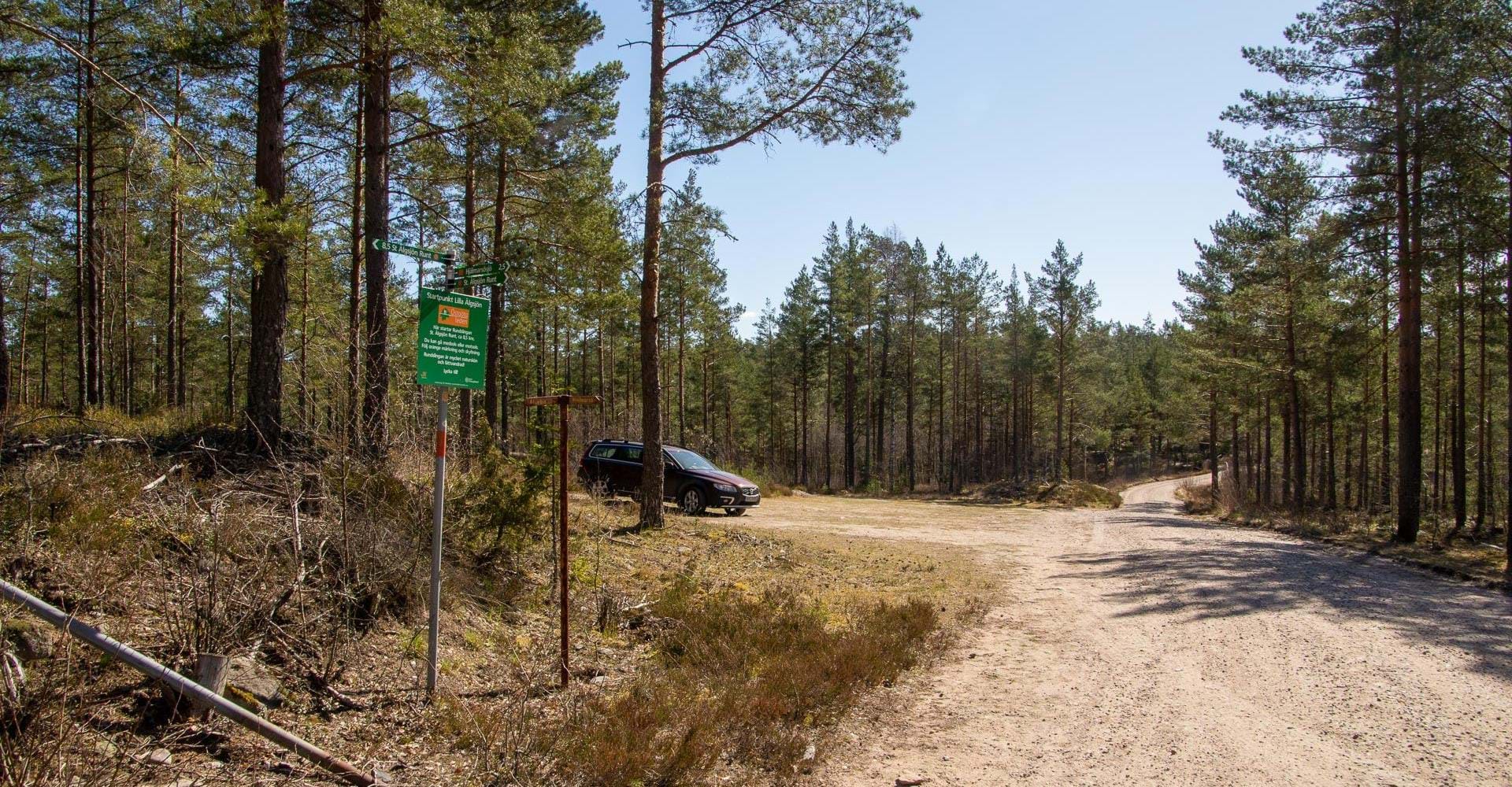 Lilla Älgsjön parkering