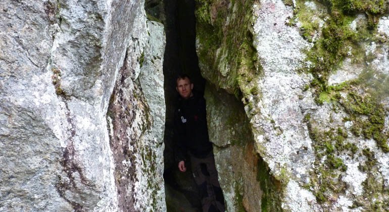 Grotta i Storberget.