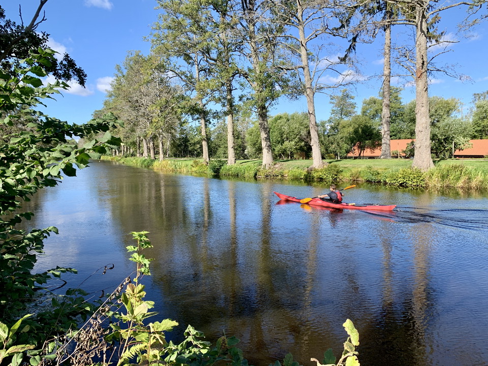 Paddling i Arbogaån