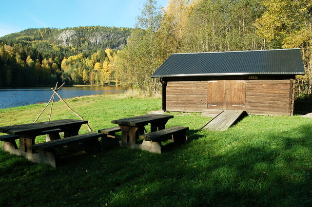 Kanotrastplats Åsen i Liden