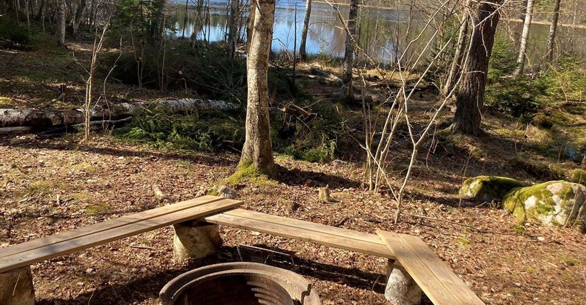 Vindskydd Långsjön Etapp: Falerum-Rumma