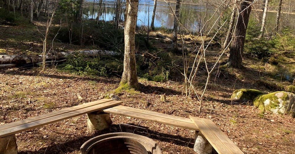 Vindskydd Långsjön Etapp: Falerum-Rumma