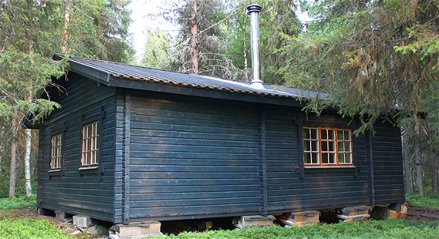 Cabin for overnight stay, Lamburträsket