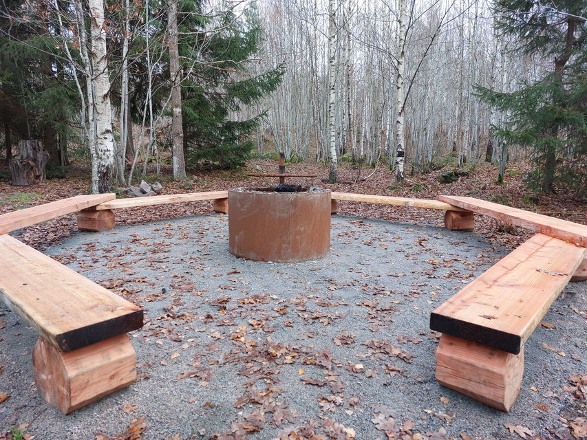 Ta med grillkol eller ved