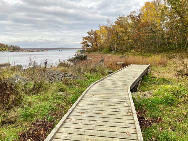 Kajakspång Allbölesund Eriksbergs stränders naturreservat