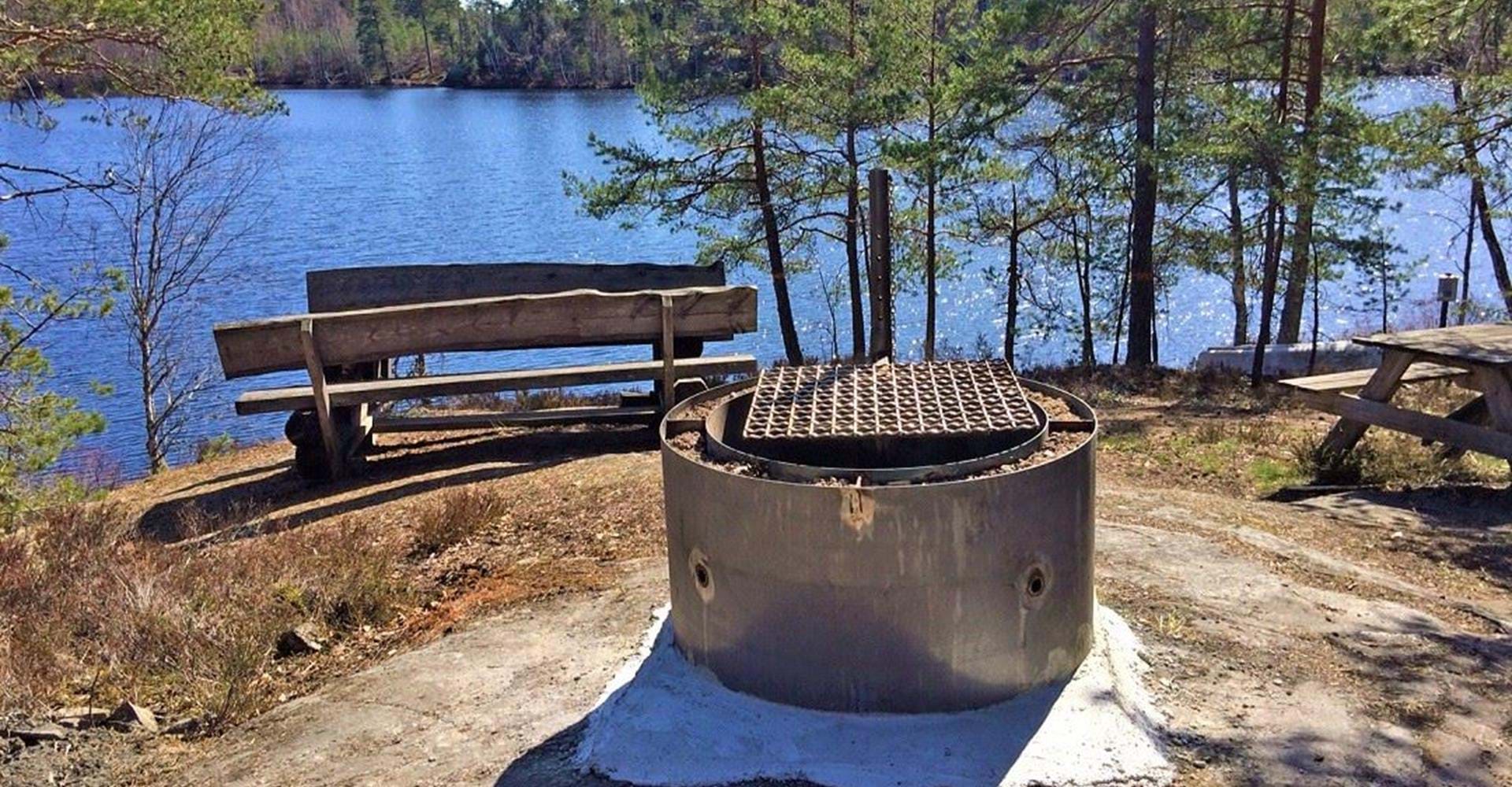 Vindskydd vid Skirgöl
Etapp Valdemarsvik Sydväst
