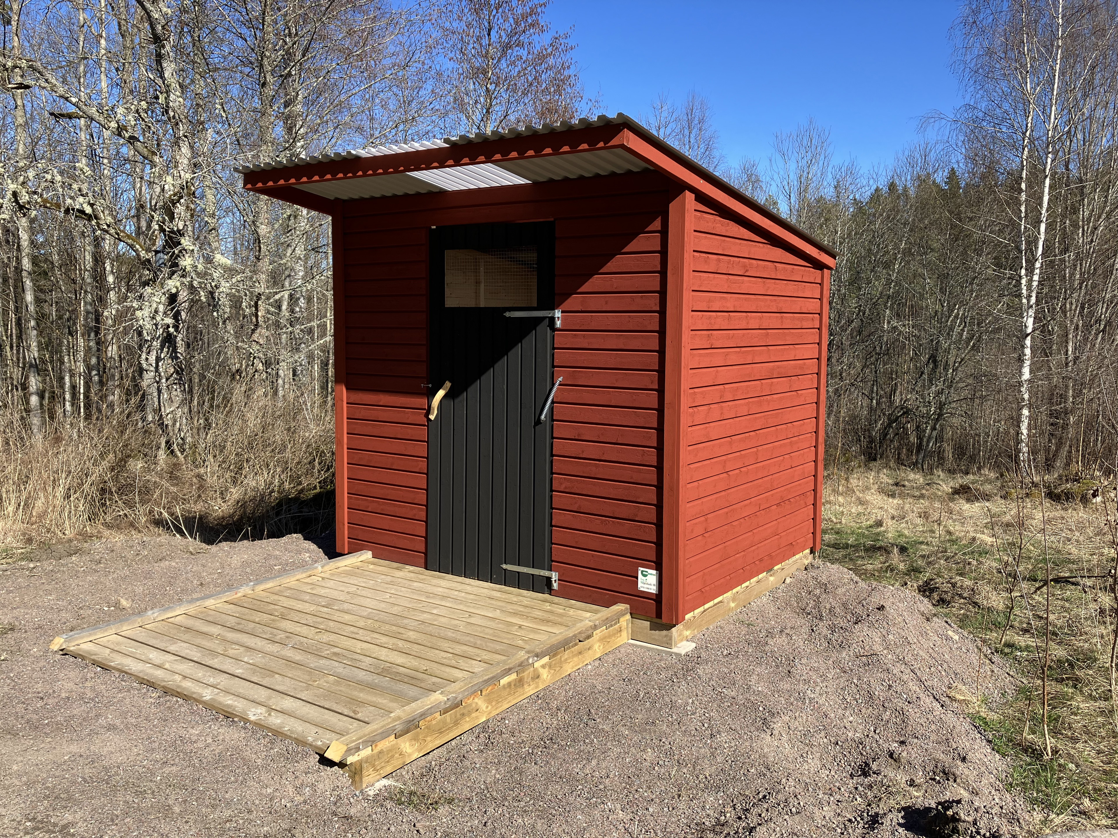 Svensbo, torrdass
