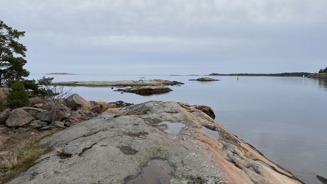 Utsikt Gränsö udde