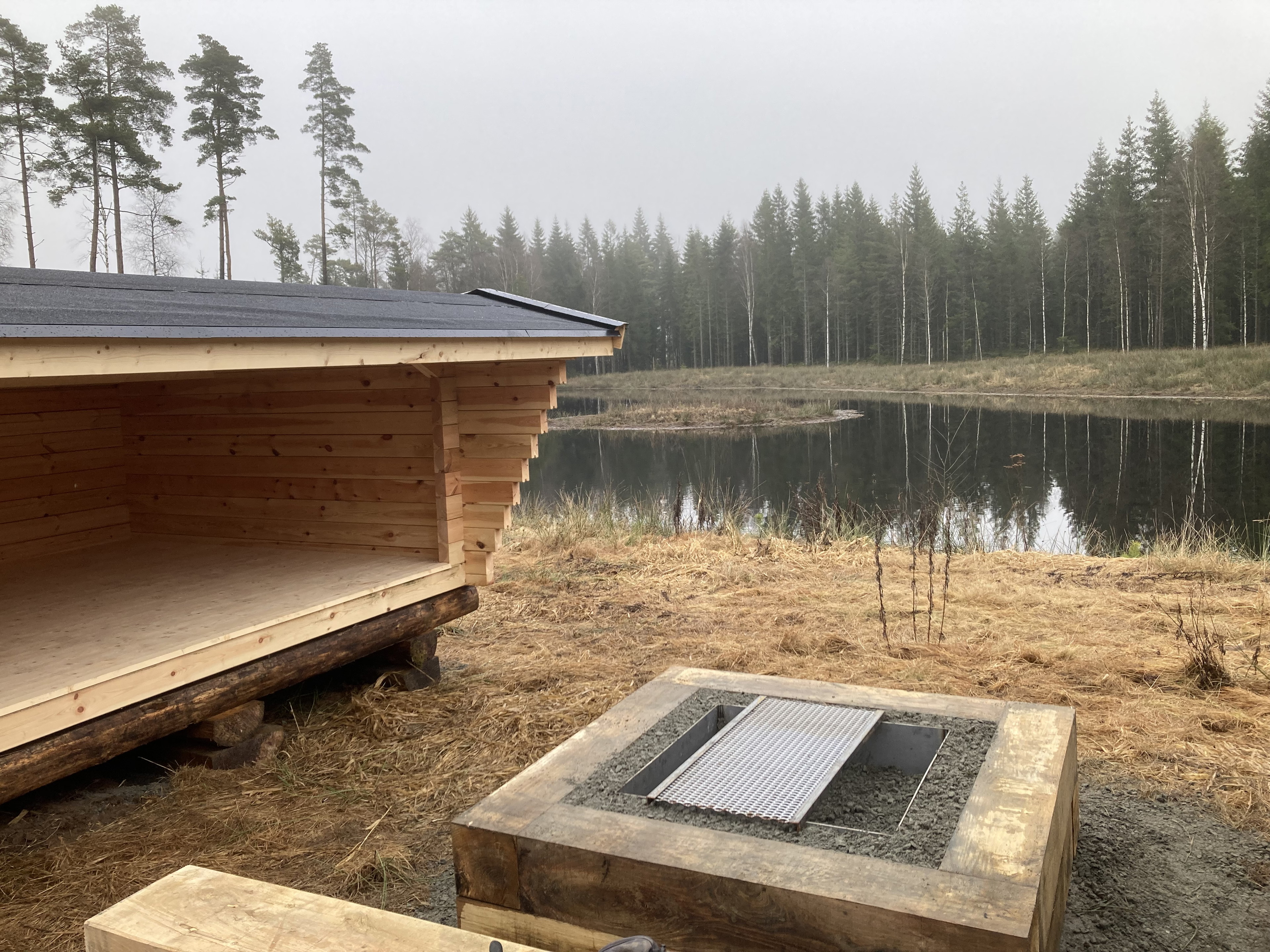 Vindskydd vid Kvarndammen