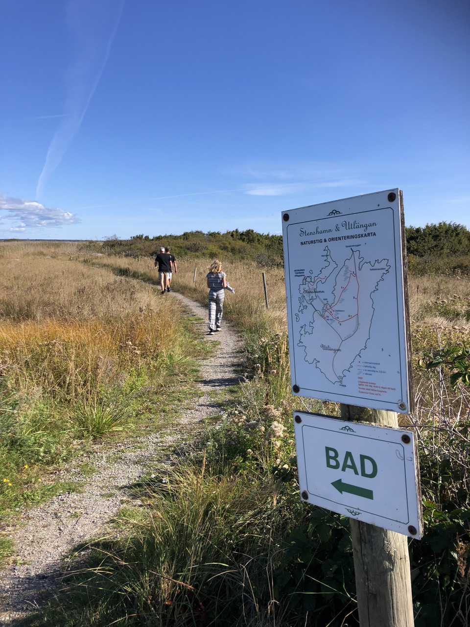 Vandringsled på Utlängan