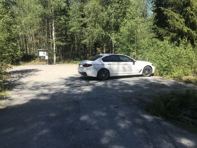 Besöksparkering, Långviksträsk