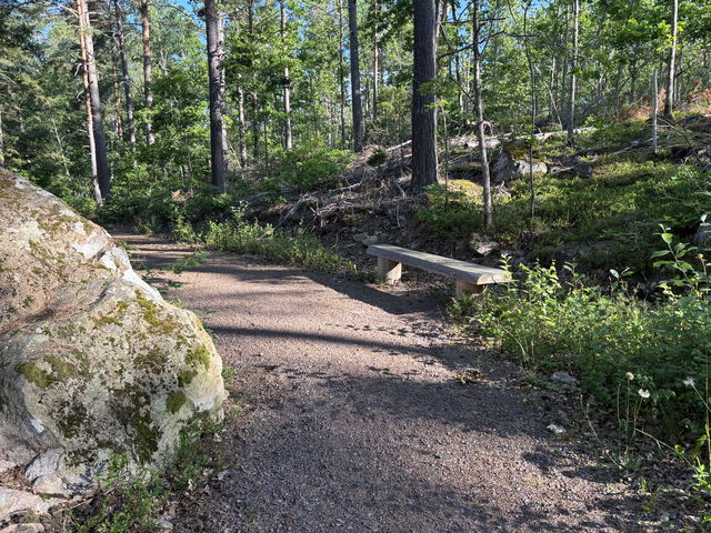 Bench, Alsterån