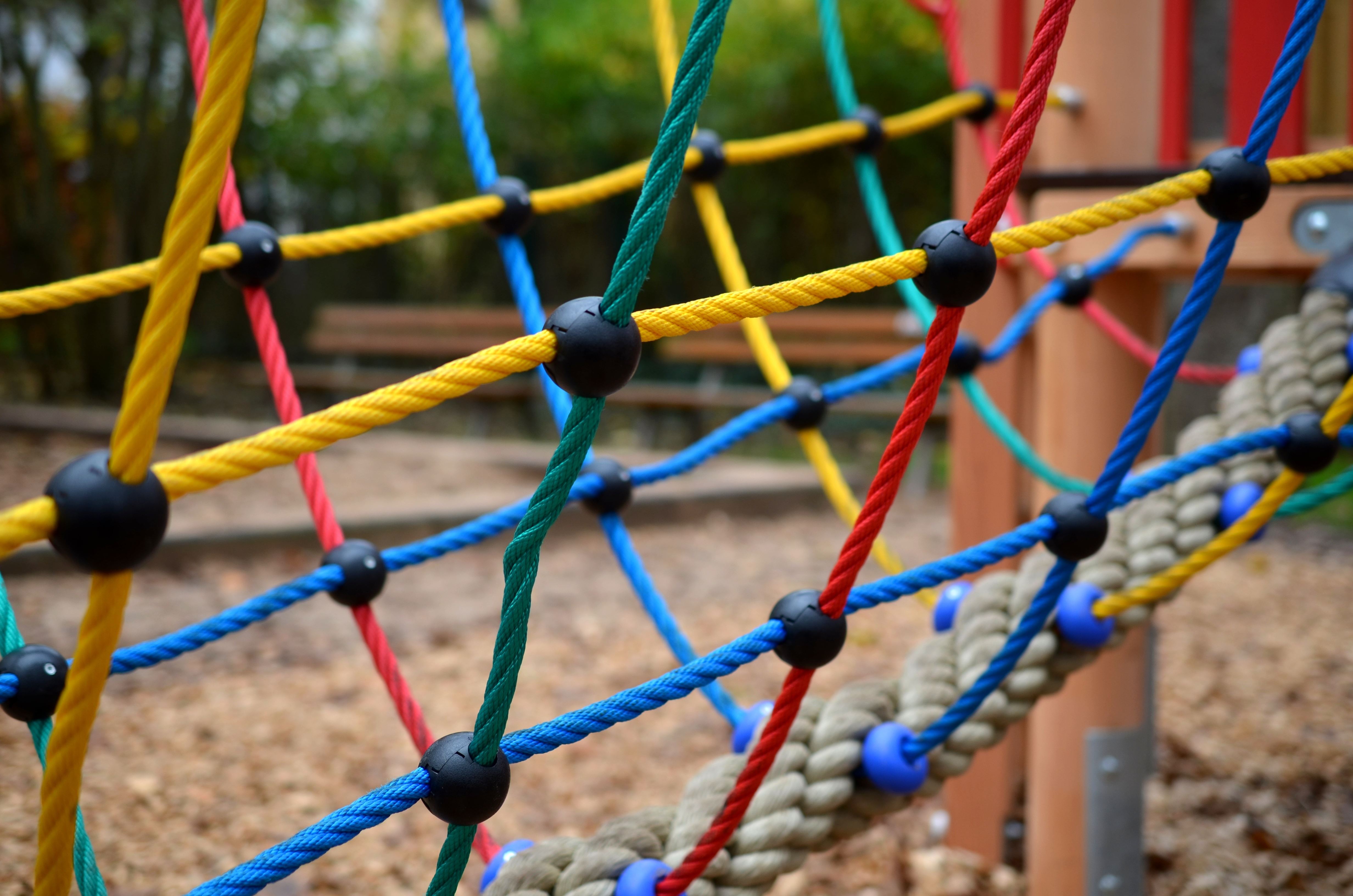 Lekpark vid Wij Trädgårdar