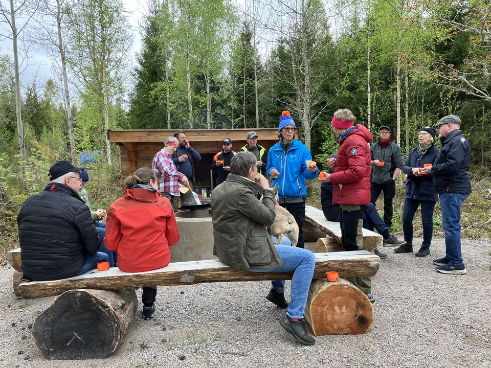 Invigning 10 maj arrangerad av Ydre kommun