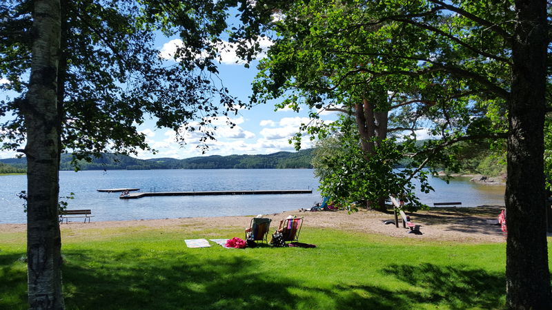Klöverudsbadet bathing area