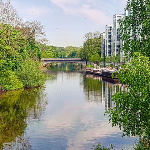 Rönne brygga Rönne å Ängelholm