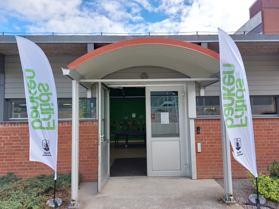 Entrédörr till Fritidsbanken