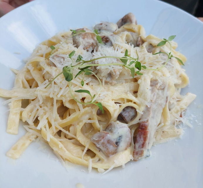 Maträtt hos La Cucina i Kristinehamn