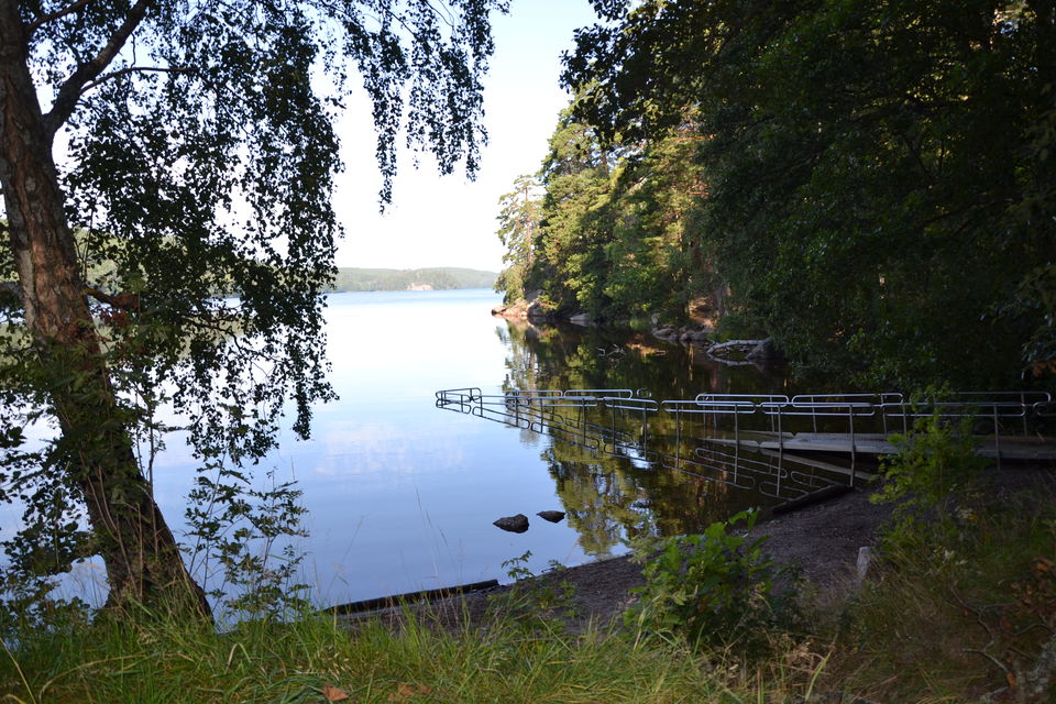 Utsikt över Ågelsjön.