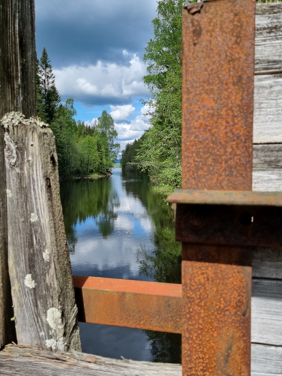Dammen vid Vårforsen