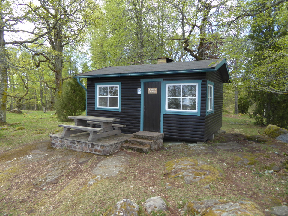 Raststugan på Kummelön står öppen för allmänheten året om