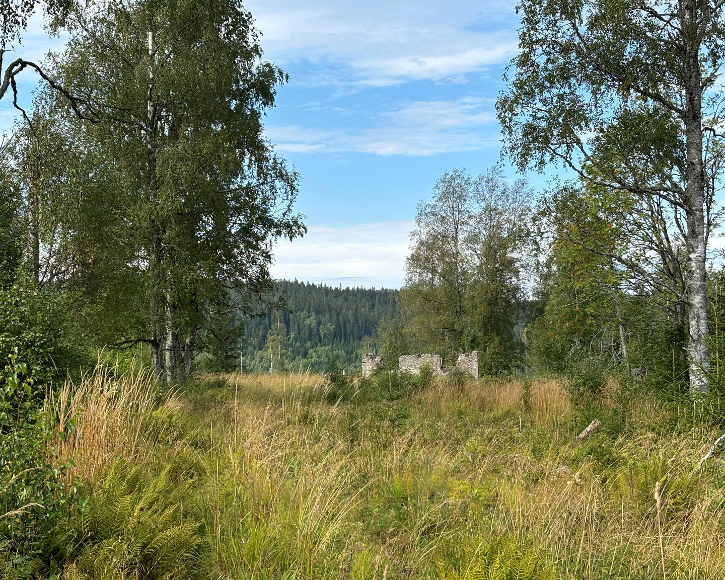 Ruin ladugård Övre Sporrberg