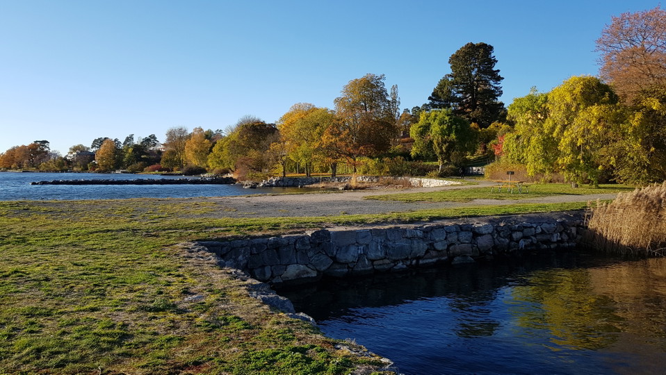 Mölna brygga. Foto Lidingö stad