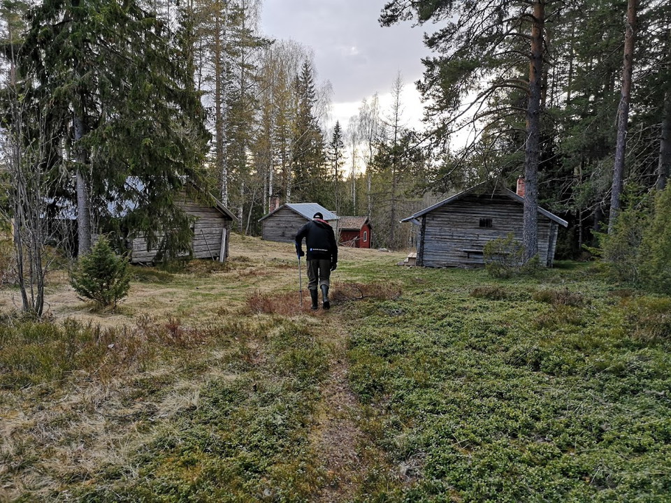Stigen in mot vallen från Sellbergsvallen