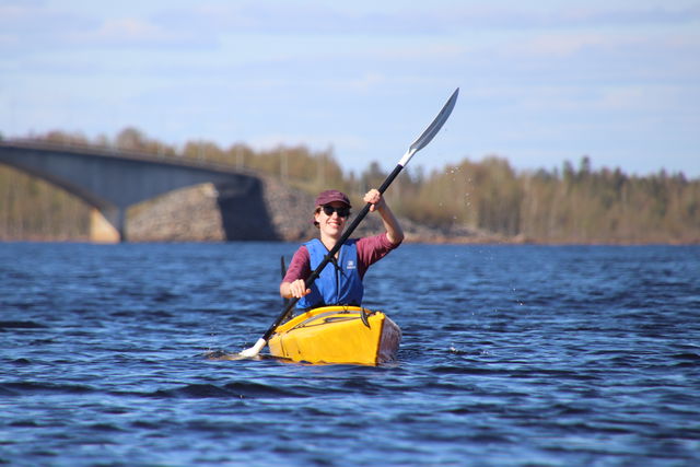 Kajakled Seskaröbron
