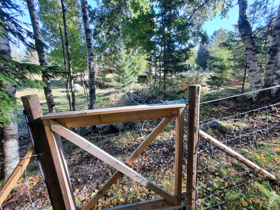 Var noga med att stänga grindarna efter dig!