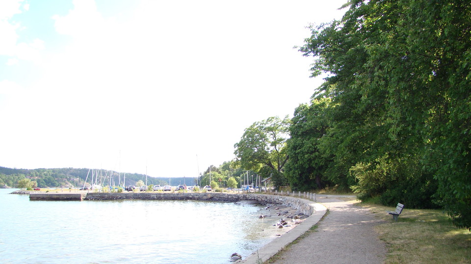 Centralbryggan Brevik. Foto Lidingö stad.