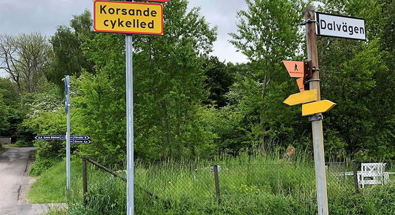 Axelstorpsslingan som startar i Båstad.