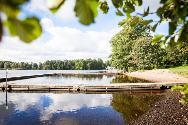 Swimmingarea, Ätraforsdammen